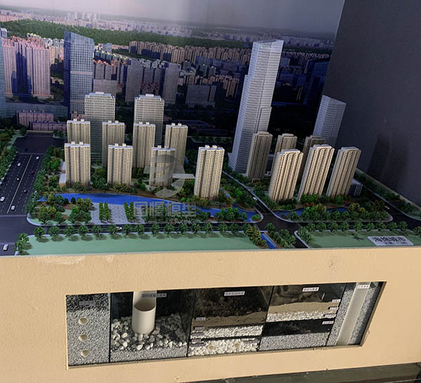 钟祥市建筑模型
